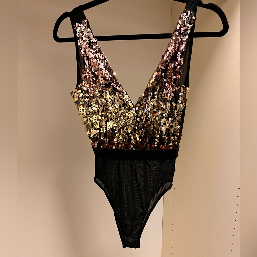 Sequin bodysuit